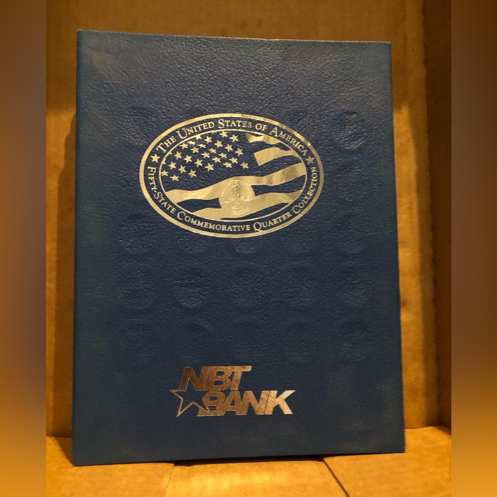 50 state 10 year minted coin holder.